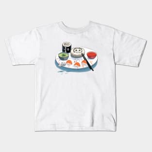 Kawaii Sushi Bites: Adorable T-Shirt for Sushi Lovers! Kids T-Shirt